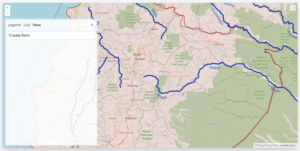Creating features in PostGIS using OpenLayers draw interactions in Alpine.js and Livewire